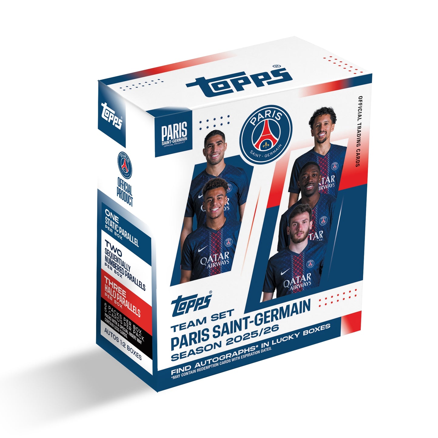 PSG Topps Official Team Set 2025-26