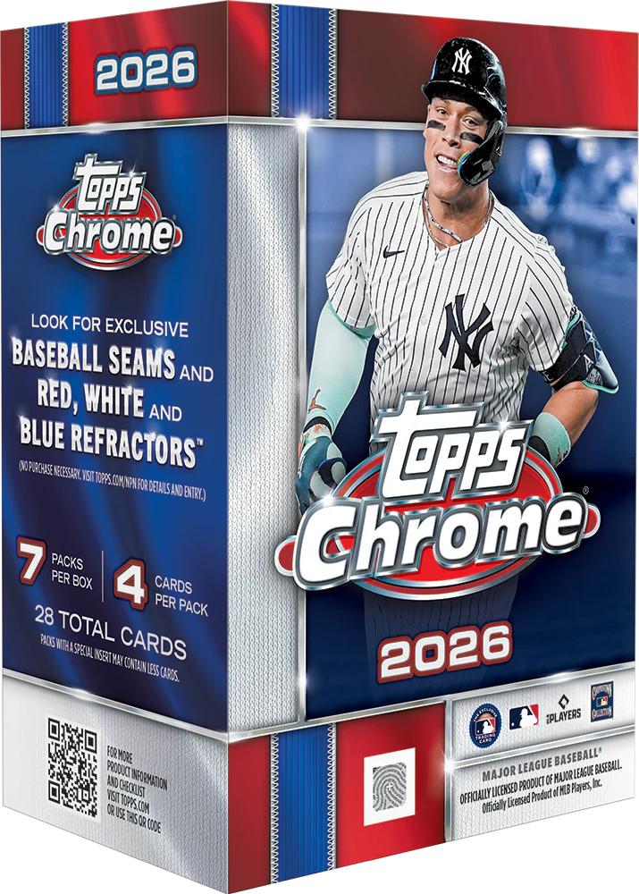 MLB Baseball Topps Chrome 2026 - Value Box