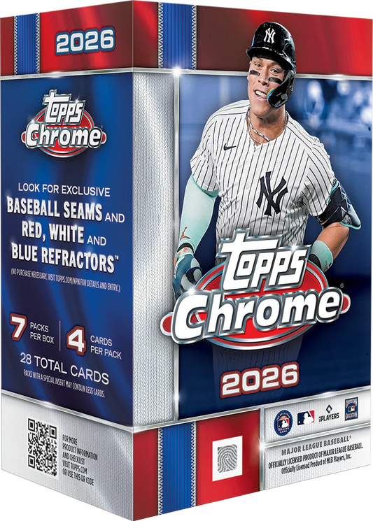 MLB Baseball Topps Chrome 2026 - Value Box