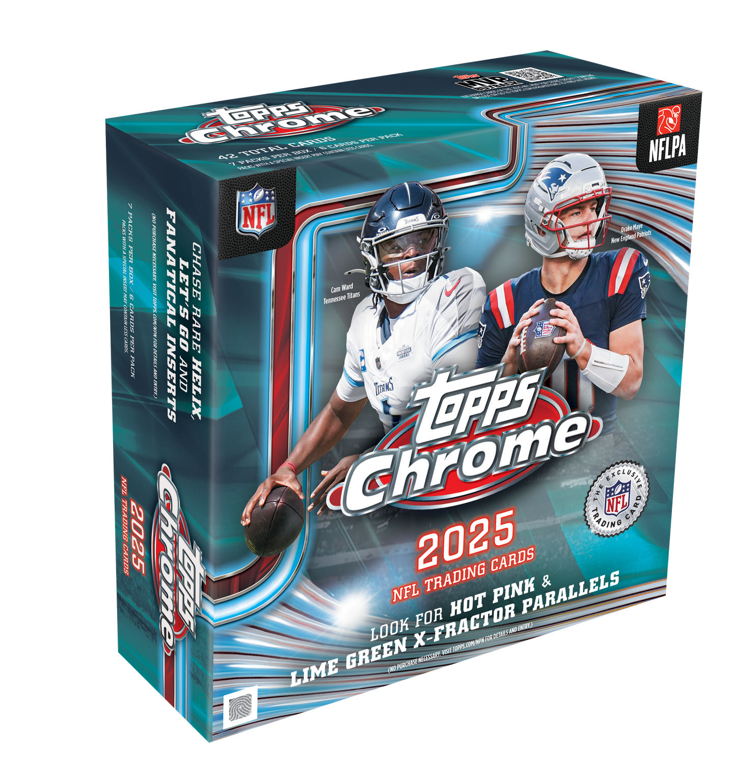 2025 Football NFL Topps Chrome - Mega Box