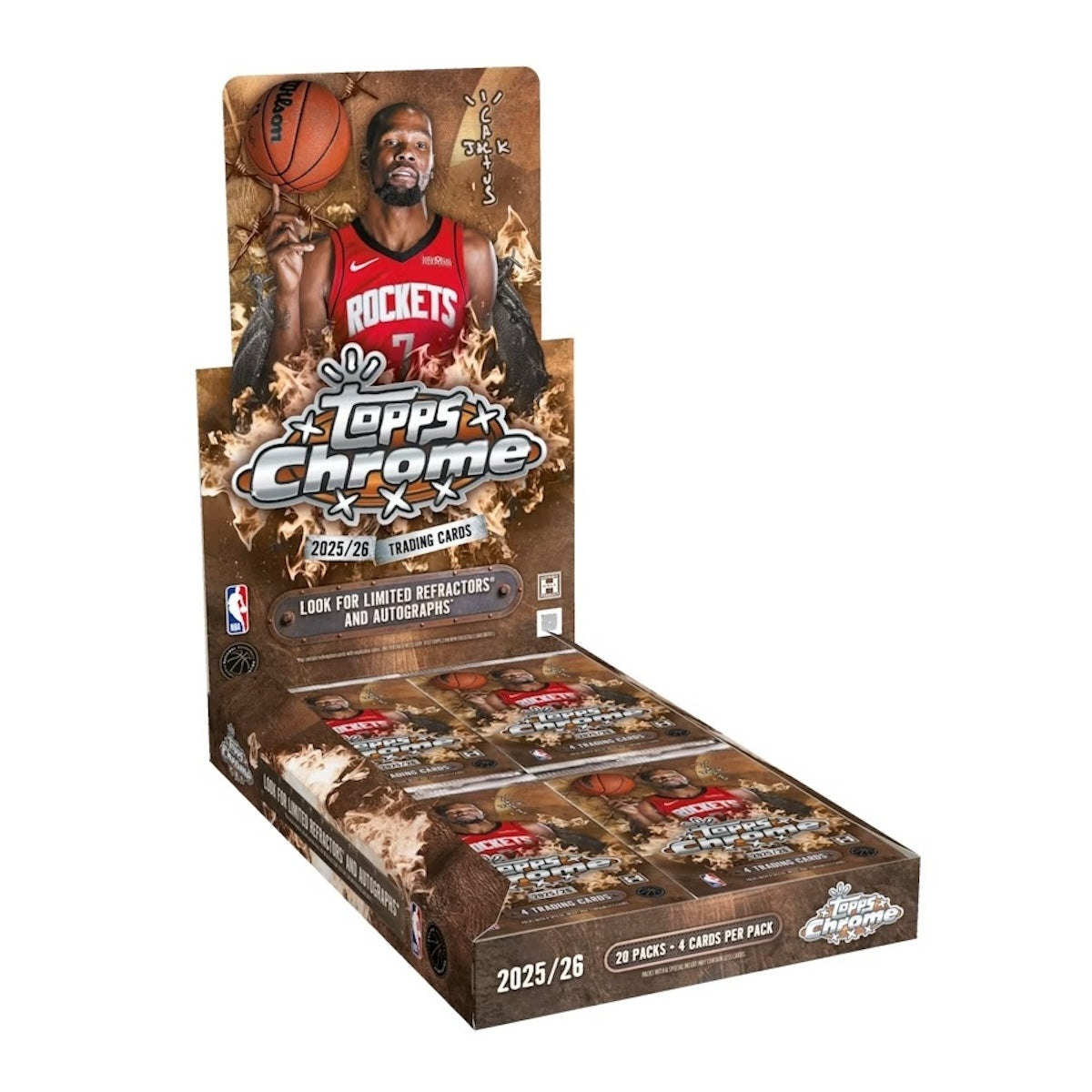 Cactus Jack NBA Topps Chrome 25/26 - Hobby Box