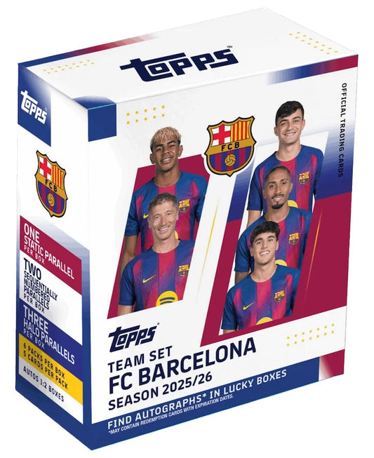 FC Barcelona Team Set Topps