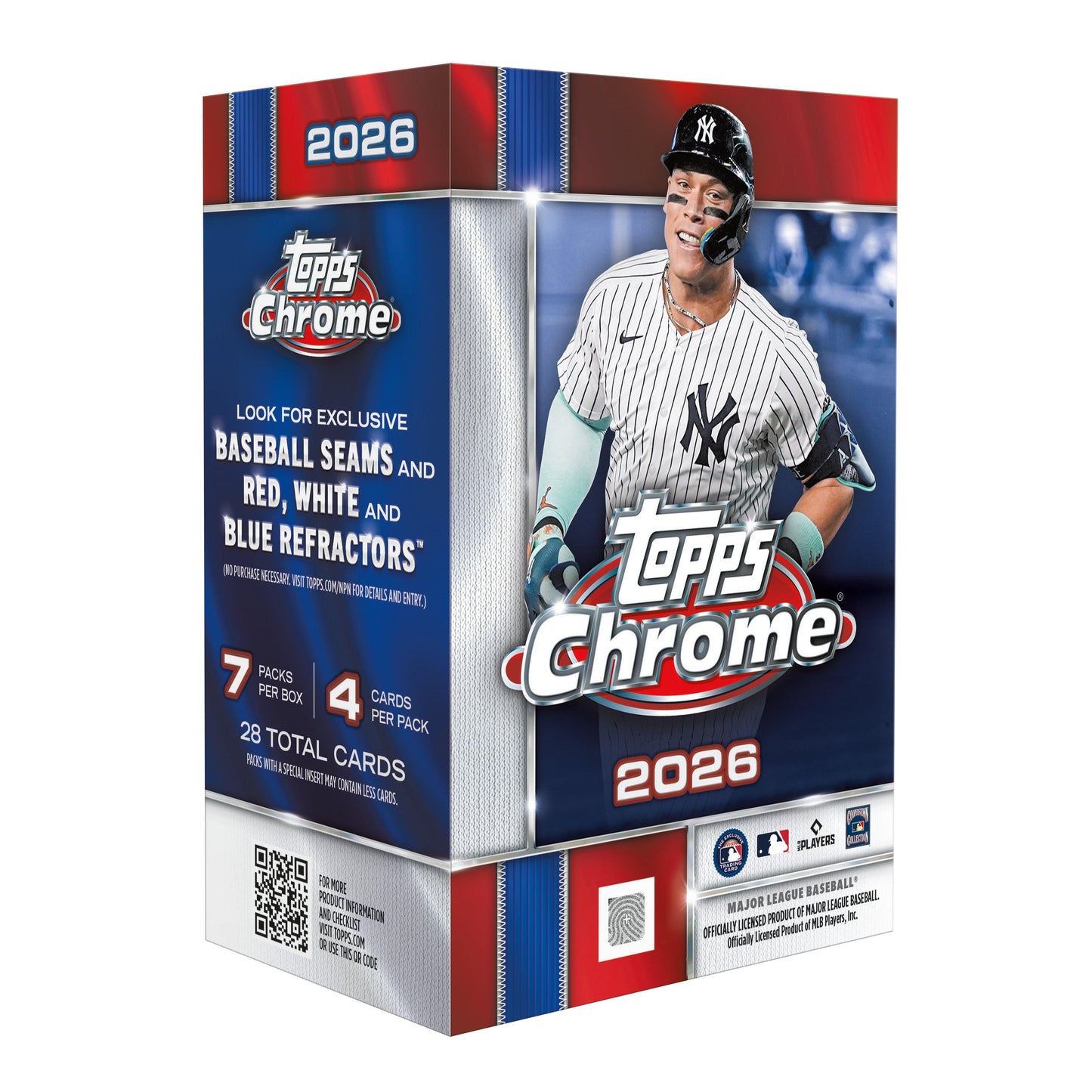 Topps Chrome 2026 MLB Baseball - Value Box