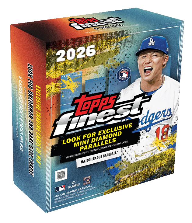 2026 MLB Baseball Topps Finest - Mega Box