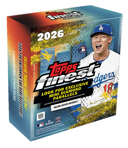 2026 MLB Baseball Topps Finest - Mega Box