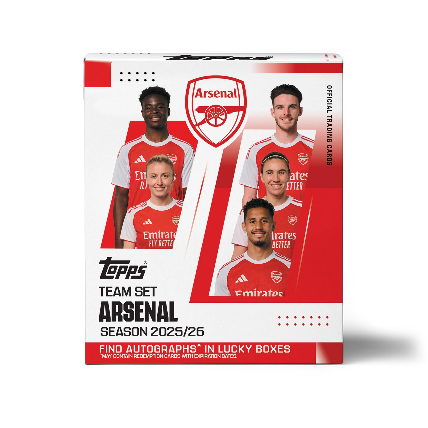 Arsenal Topps Official Team Set 2025-26