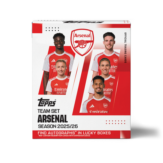 Arsenal Topps Official Team Set 2025-26