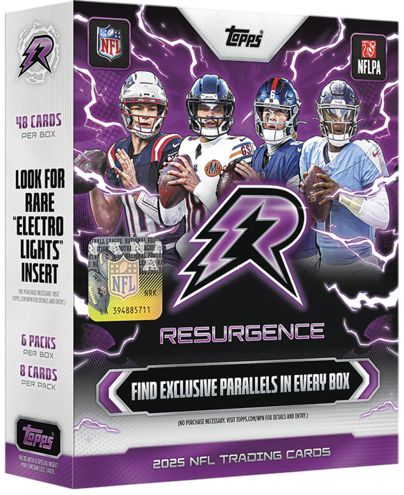 Topps Resurgence Football 2025 - Mega Box