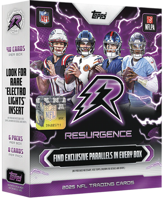 Topps Resurgence Football 2025 - Mega Box