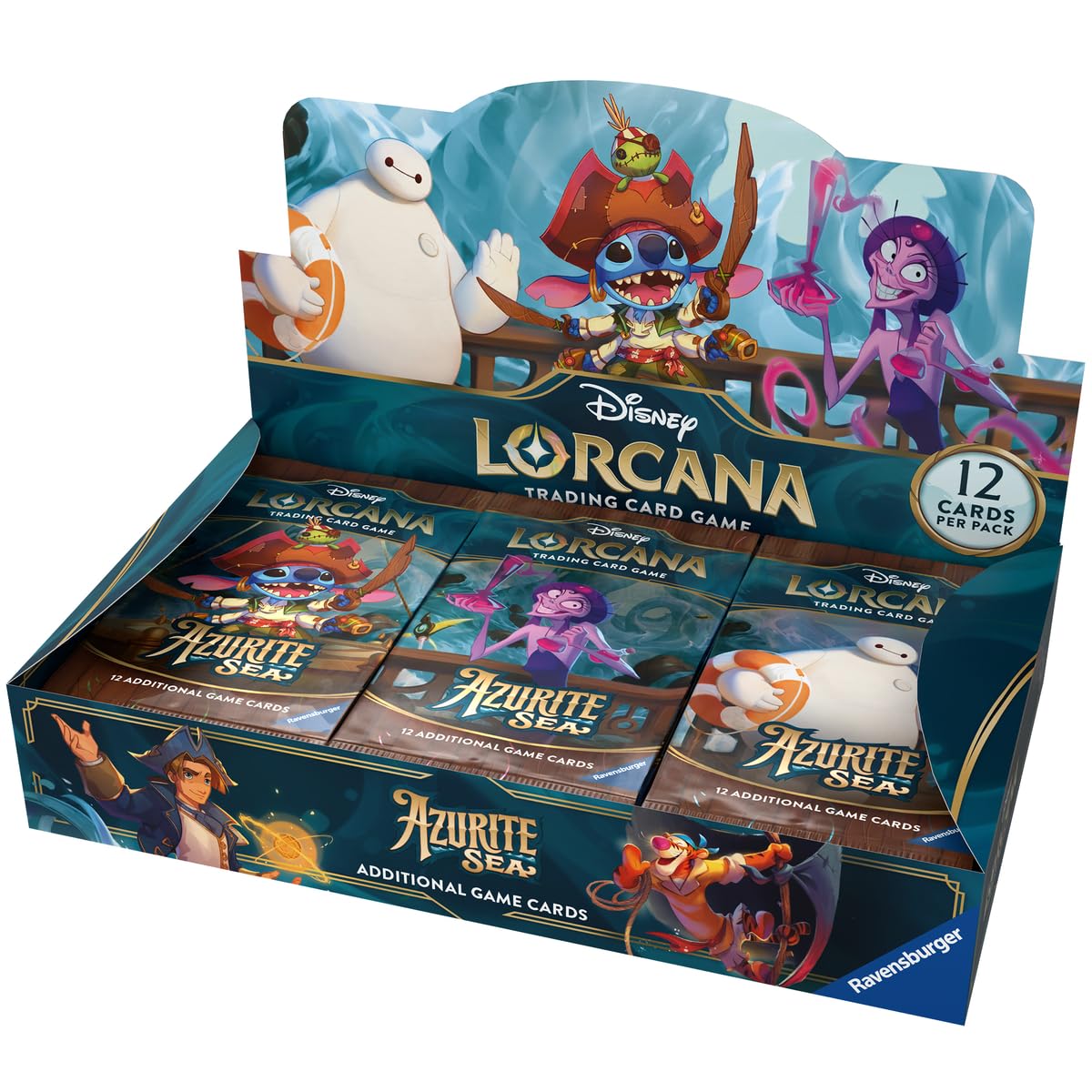 Disney Lorcana Azurite Sea - Booster Box