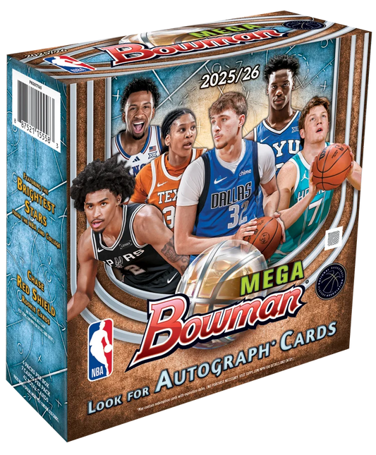 Bowman NBA Basketball 25/26 - Mega Box