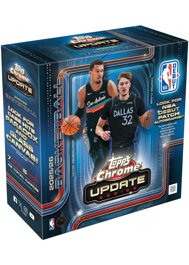 Topps Chrome Update NBA 2026 - Mega Box