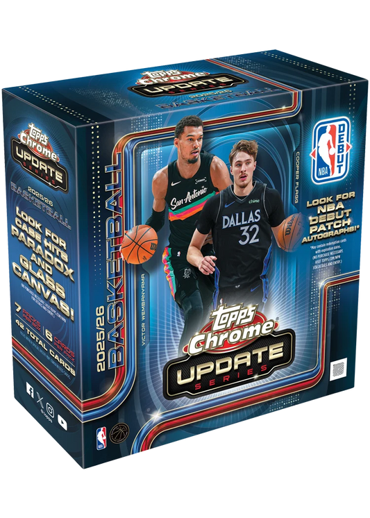 Topps Chrome Update NBA 2026 - Mega Box