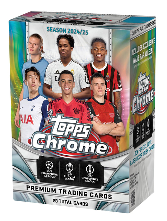 24/25 Chrome UEFA Club Competitions Value Box