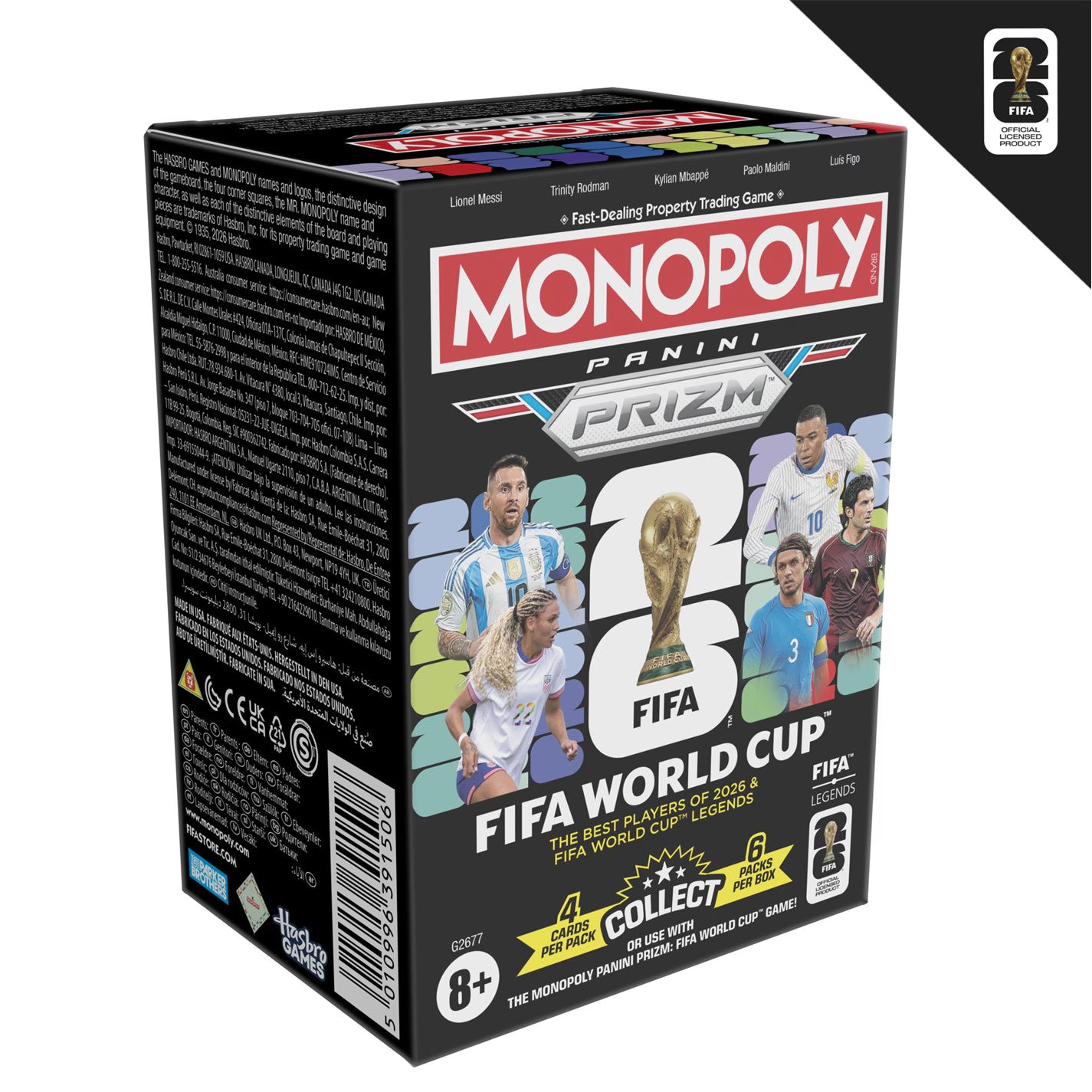 Panini Prizm Monopoly World Cup 2026 Box