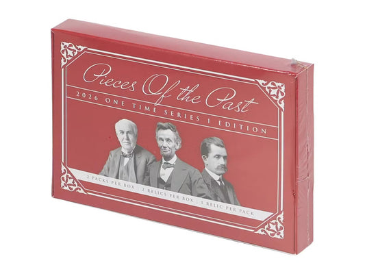 2026 Pieces of the Past One Time Series 1 Edition - Hobby Box