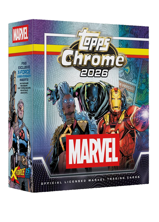 Topps Chrome Marvel 2026 - Mega Box