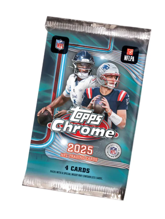 2025 Topps Chrome Football NFL - 1 Pack