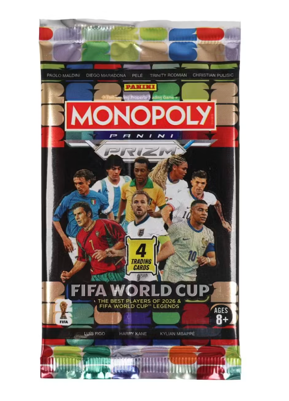 Panini Prizm Monopoly World Cup 2026 -1 Pack