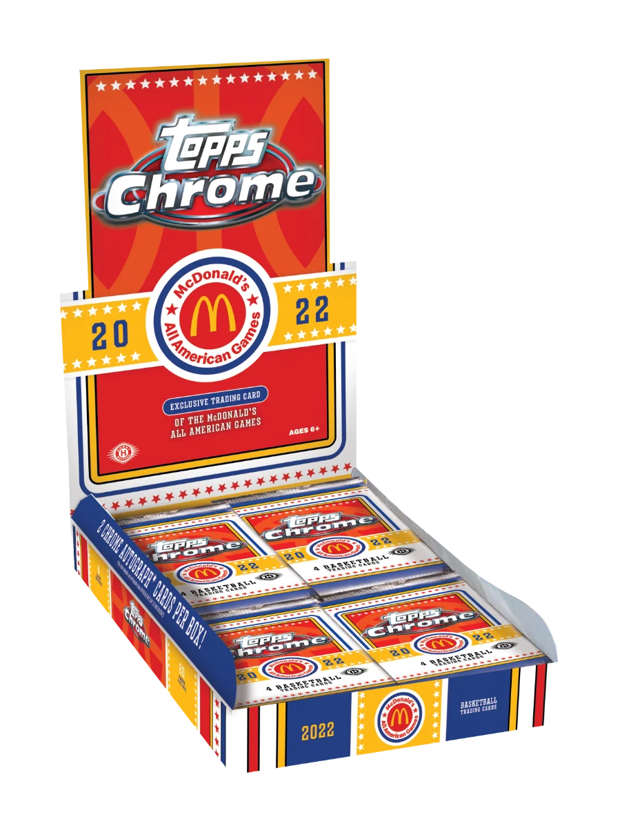 2022 Topps Chrome Mcdonald's All-American Games Hobby Box