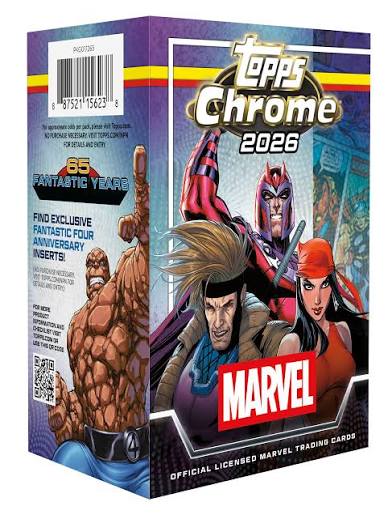 Marvel Topps Chrome 2026 - Value Box