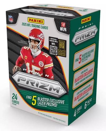 Panini Prizm Football 2025 Blaster Box