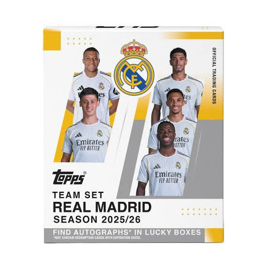 Real Madrid Topps Official Team Set 2025-26