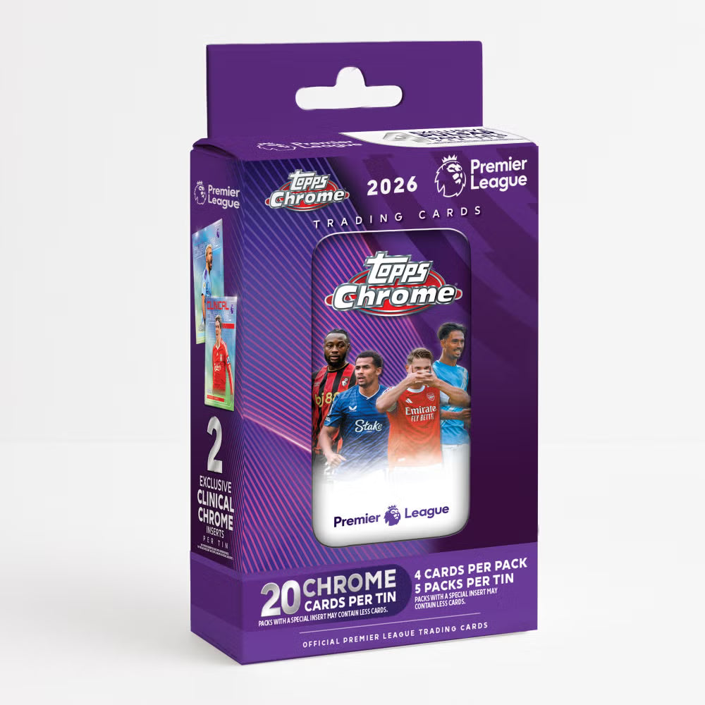 Premier League 2026 Topps Chrome - Tin