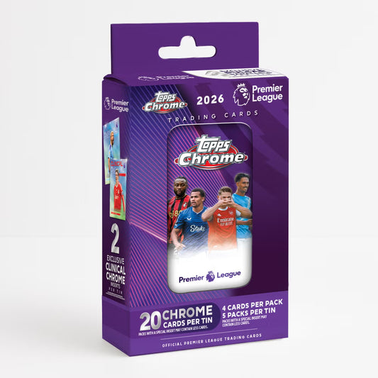Premier League 2026 Topps Chrome - Tin