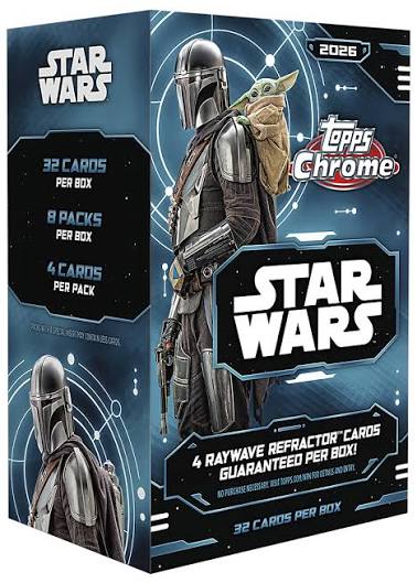 Star Wars 2026 Topps Chrome - Value Box