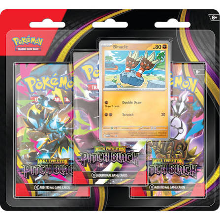 Pokemon Pitch Black 3-Pack Blister