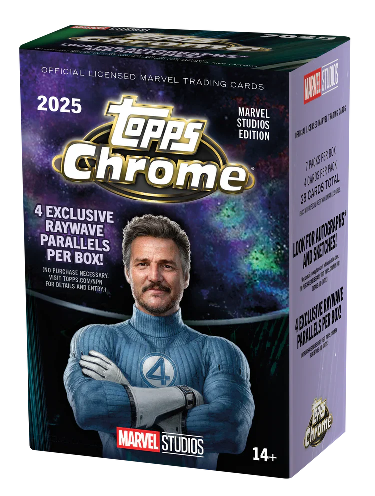 2025 Marvel Cinema Chrome - Value Box