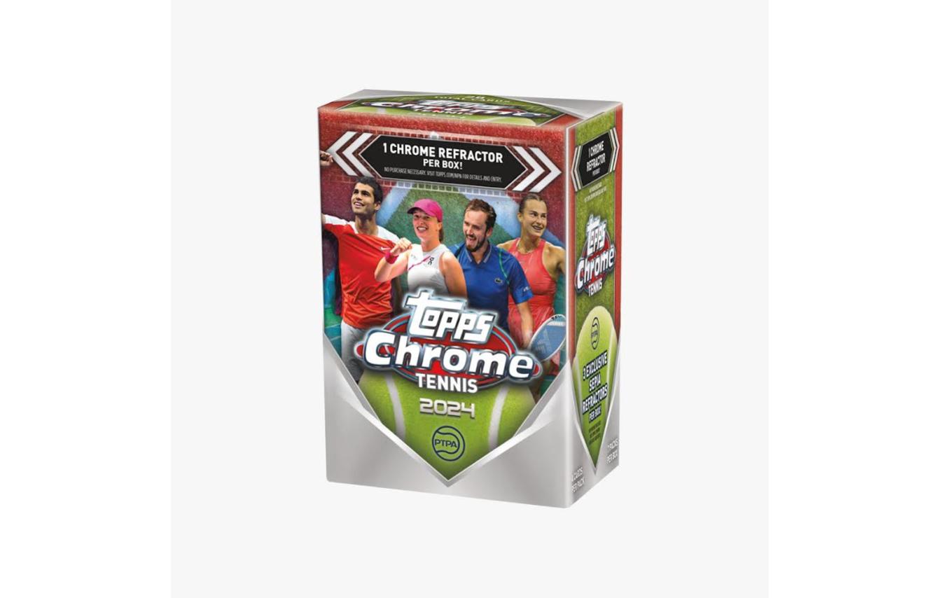 Topps Chrome Tennis 2024 Value Box