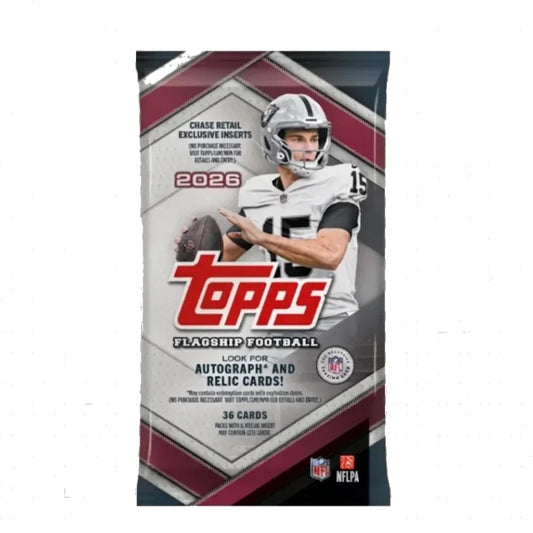 Topps 2026 Flagship NFL - Fat Pack